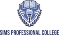 sms professional college logo portrait
